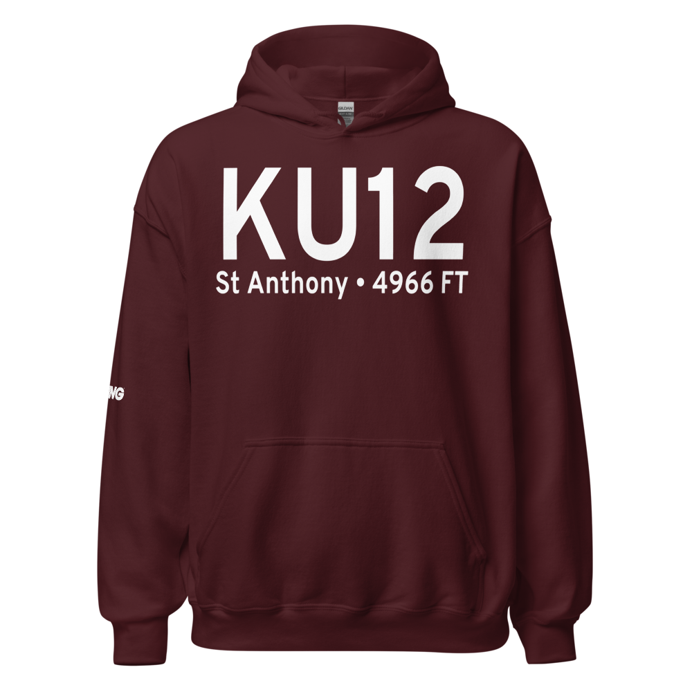 Stanford Field (KU12) ICAO Hoodie Sweatshirt 