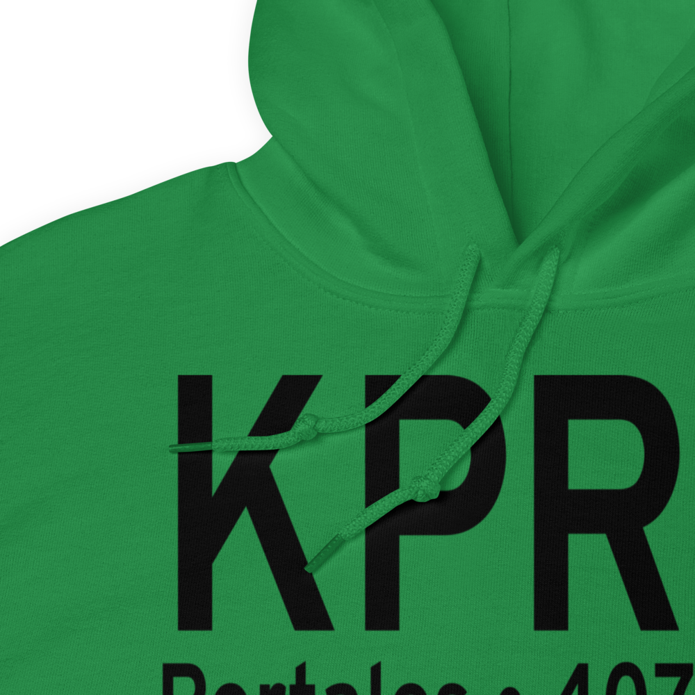 Portales Municipal Airport (KPRZ) ICAO Hoodie Sweatshirt 