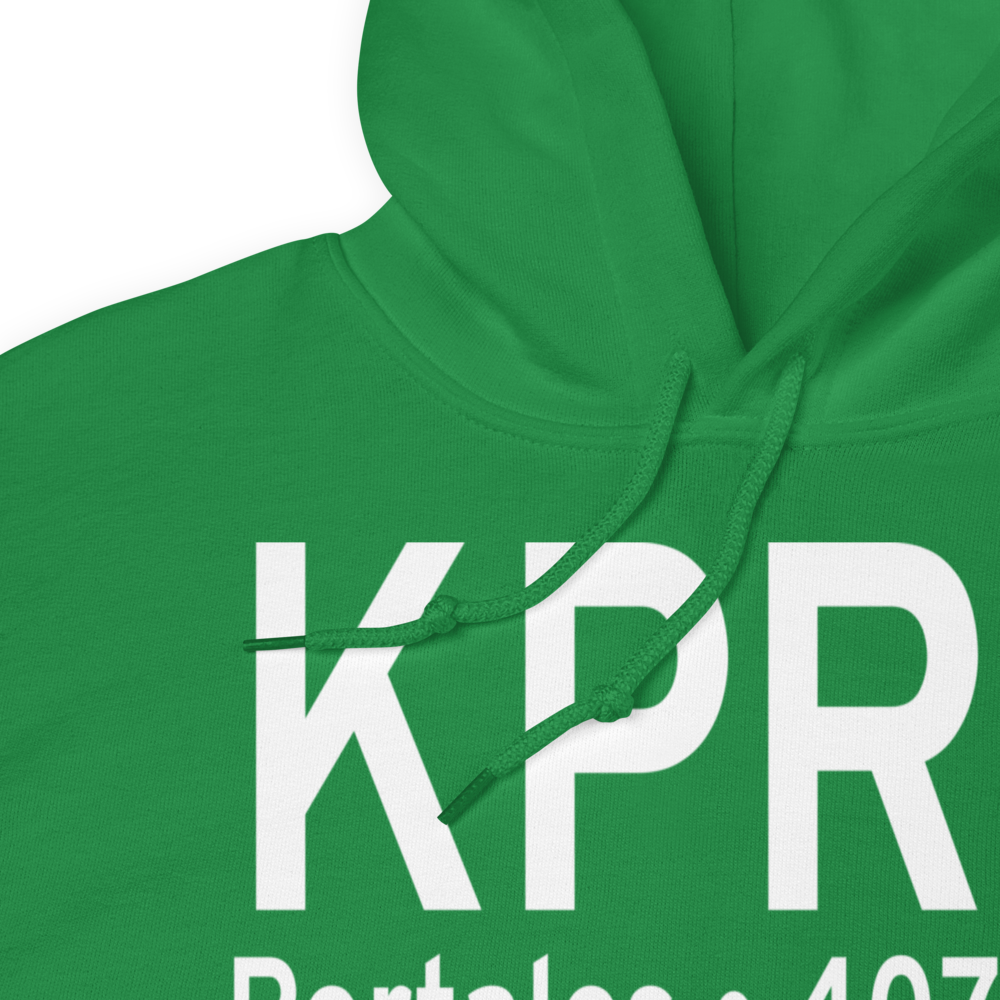 Portales Municipal Airport (KPRZ) ICAO Hoodie Sweatshirt 