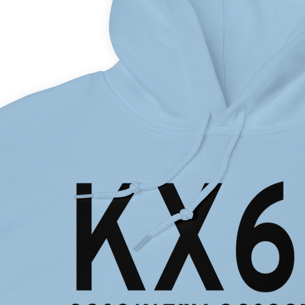 Williston Municipal Airport (KX60) ICAO Hoodie Sweatshirt 