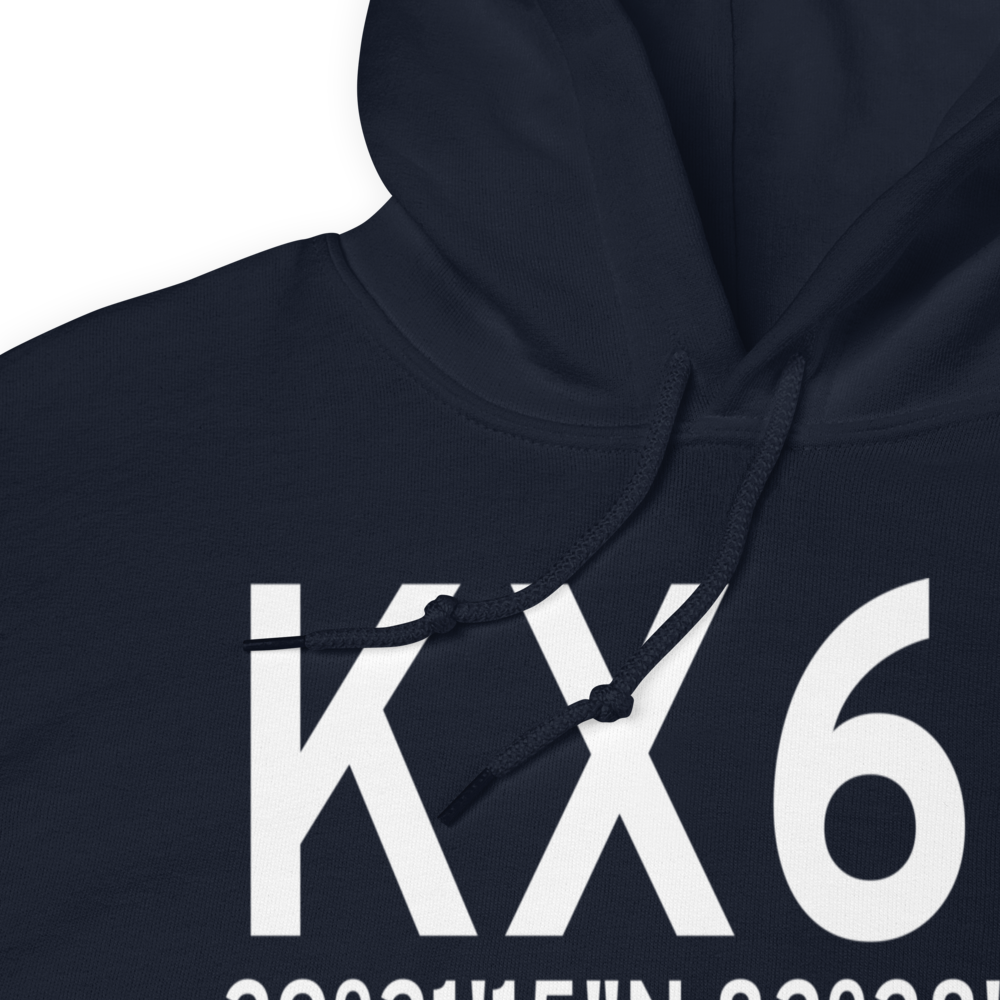 Williston Municipal Airport (KX60) ICAO Hoodie Sweatshirt 