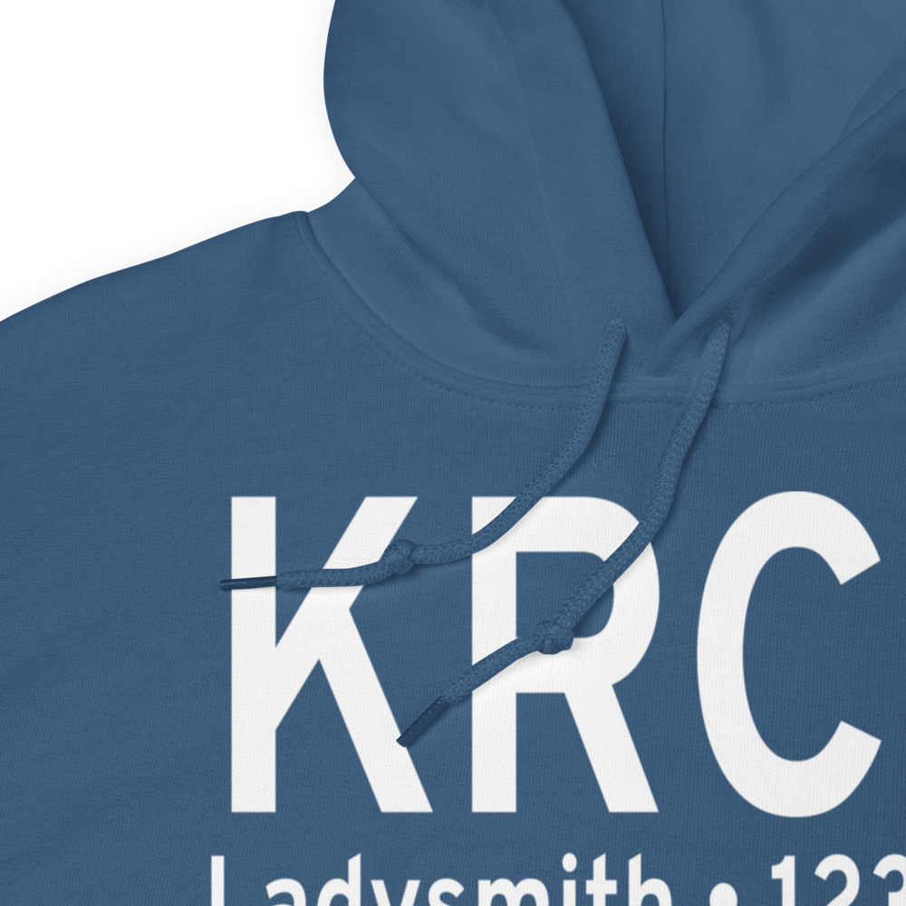 Rusk County Airport (KRCX) ICAO Hoodie Sweatshirt 