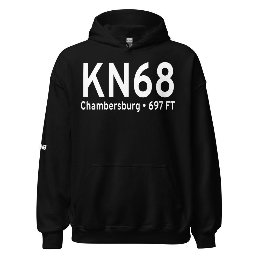 Franklin County Regional Airport (KN68) ICAO Hoodie Sweatshirt 