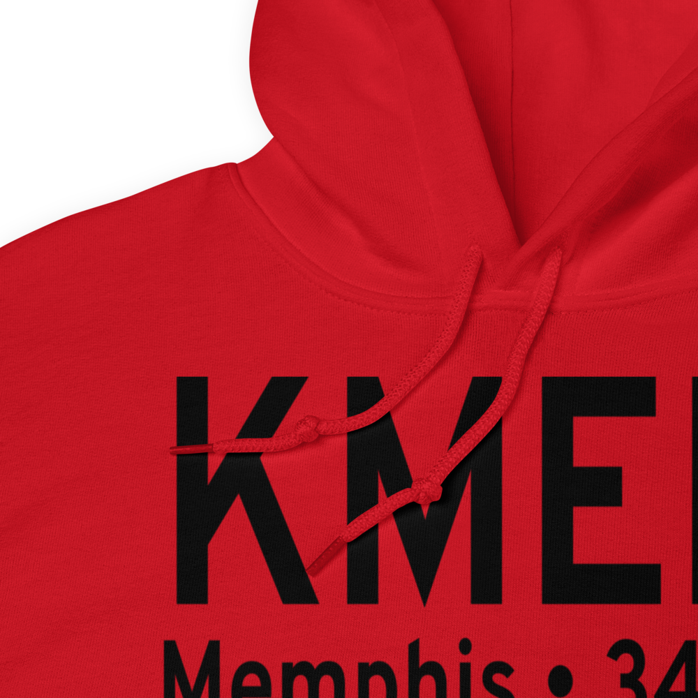Memphis International Airport (KMEM) ICAO Hoodie Sweatshirt 