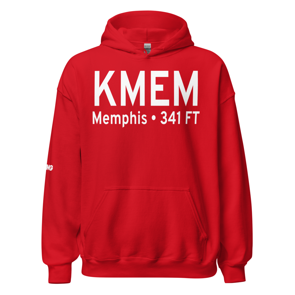 Memphis International Airport (KMEM) ICAO Hoodie Sweatshirt 