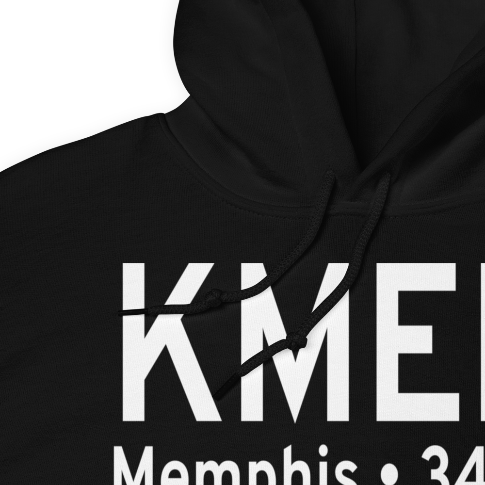 Memphis International Airport (KMEM) ICAO Hoodie Sweatshirt 