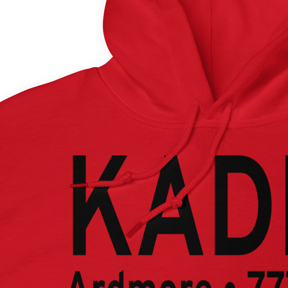 Ardmore Municipal Airport (KADM) ICAO Hoodie Sweatshirt 
