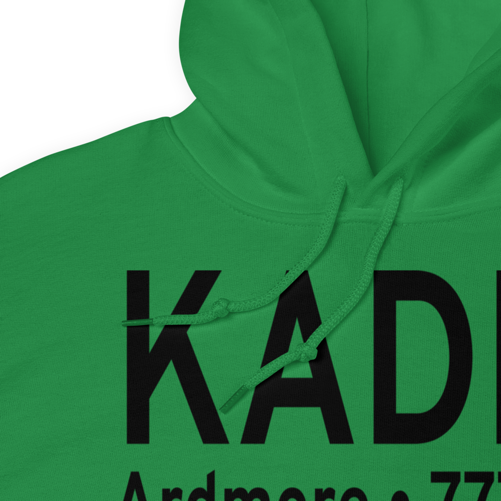 Ardmore Municipal Airport (KADM) ICAO Hoodie Sweatshirt 