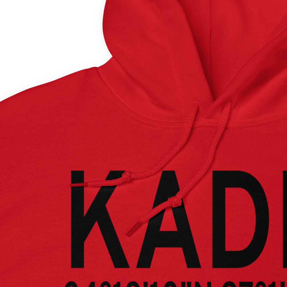 Ardmore Municipal Airport (KADM) ICAO Hoodie Sweatshirt 