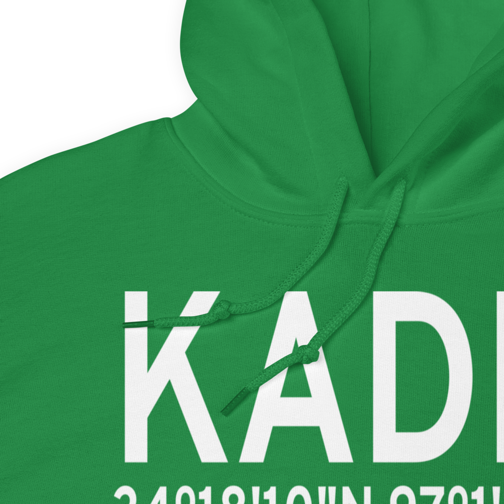Ardmore Municipal Airport (KADM) ICAO Hoodie Sweatshirt 