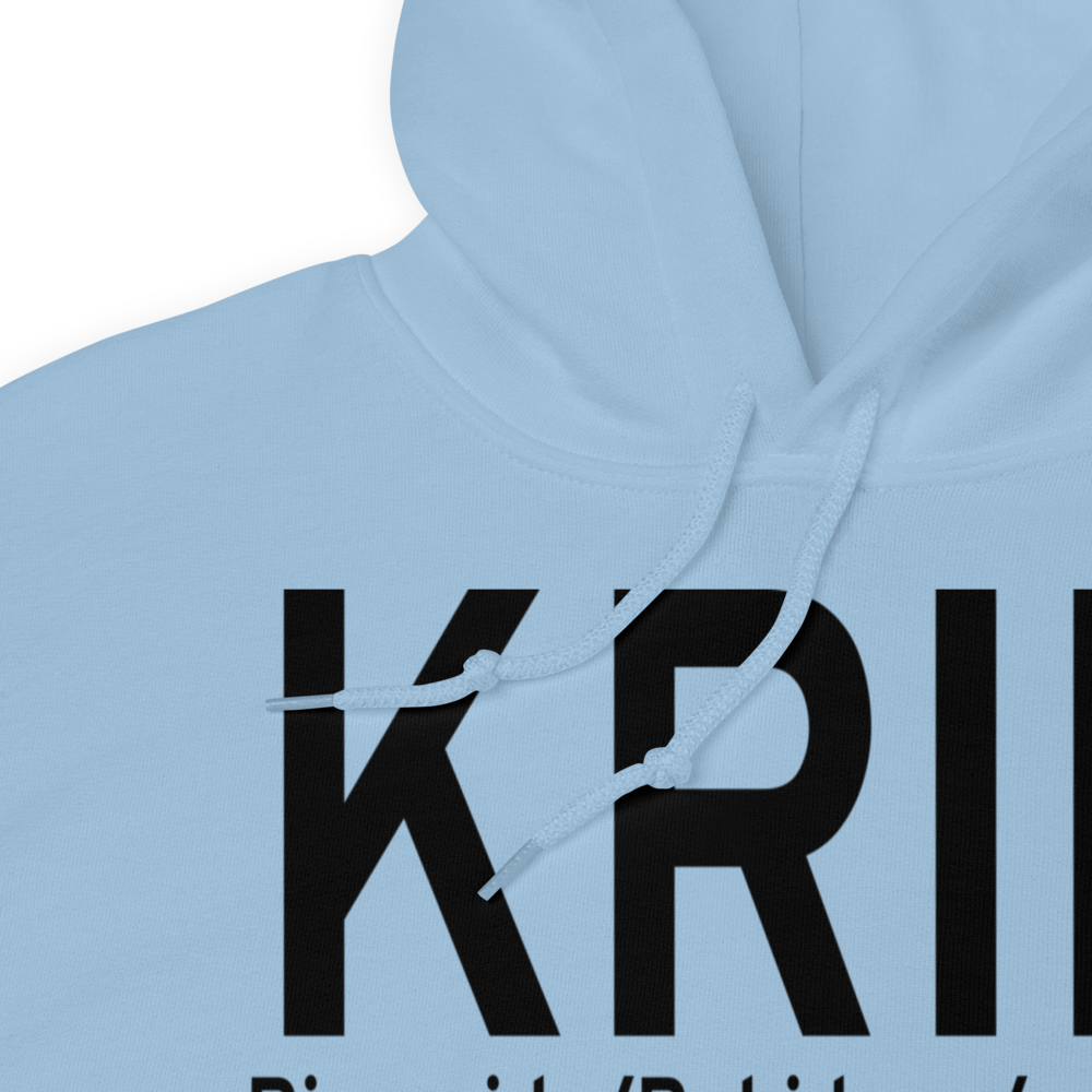 Flabob Airport (KRIR) ICAO Hoodie Sweatshirt 