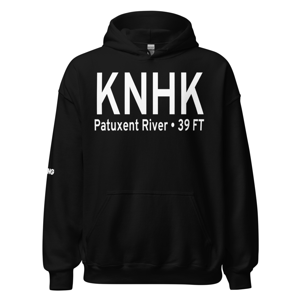 Patuxent River Naval Air Station (Trapnell Field) (KNHK) ICAO Hoodie Sweatshirt 
