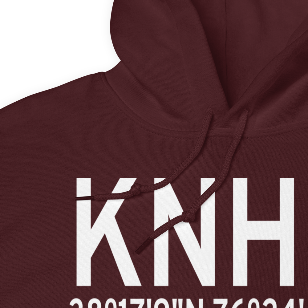 Patuxent River Naval Air Station (Trapnell Field) (KNHK) ICAO Hoodie Sweatshirt 