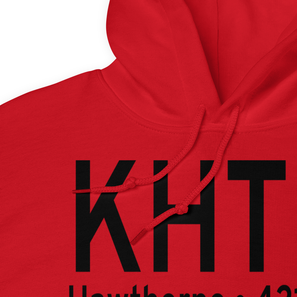 Hawthorne Industrial Airport (KHTH) ICAO Hoodie Sweatshirt 