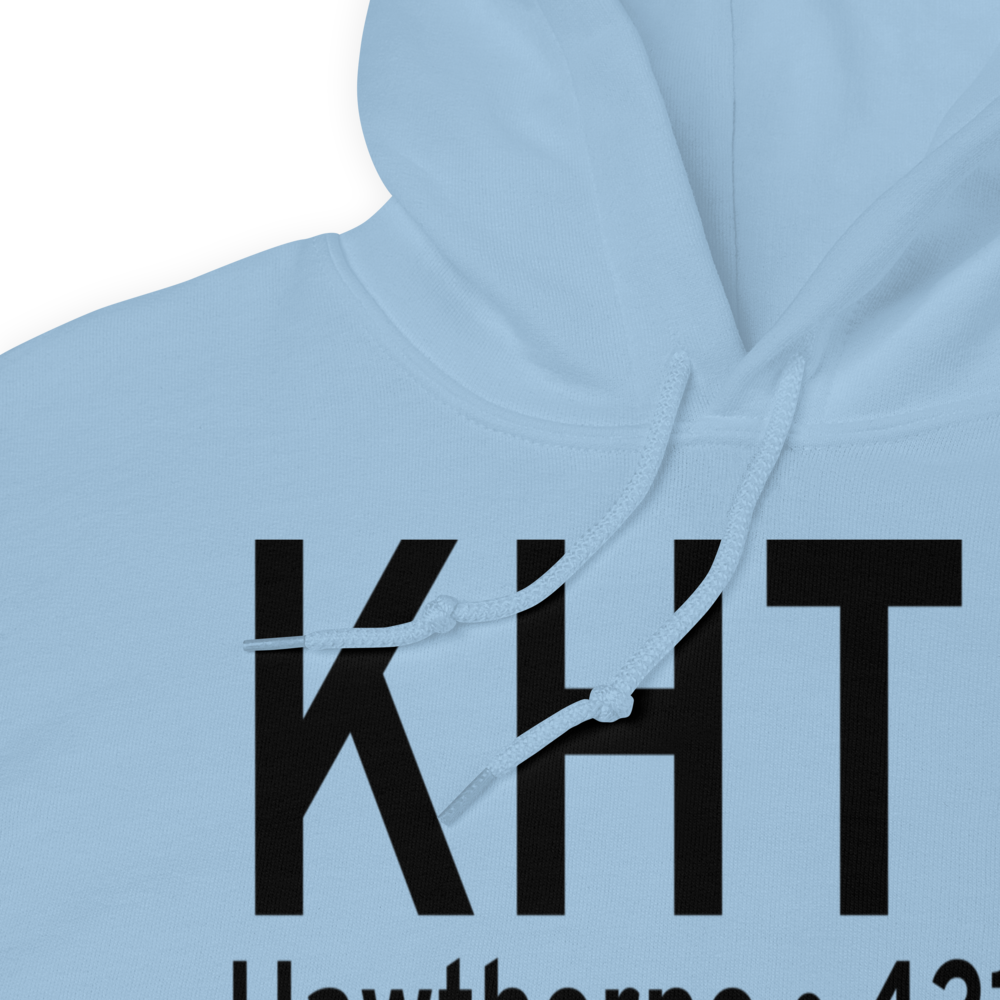 Hawthorne Industrial Airport (KHTH) ICAO Hoodie Sweatshirt 