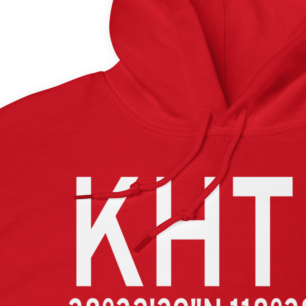 Hawthorne Industrial Airport (KHTH) ICAO Hoodie Sweatshirt 