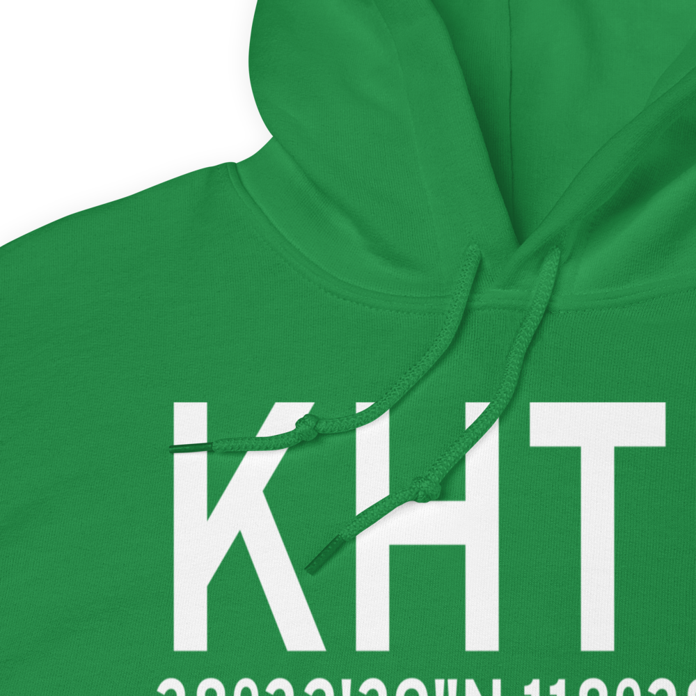 Hawthorne Industrial Airport (KHTH) ICAO Hoodie Sweatshirt 