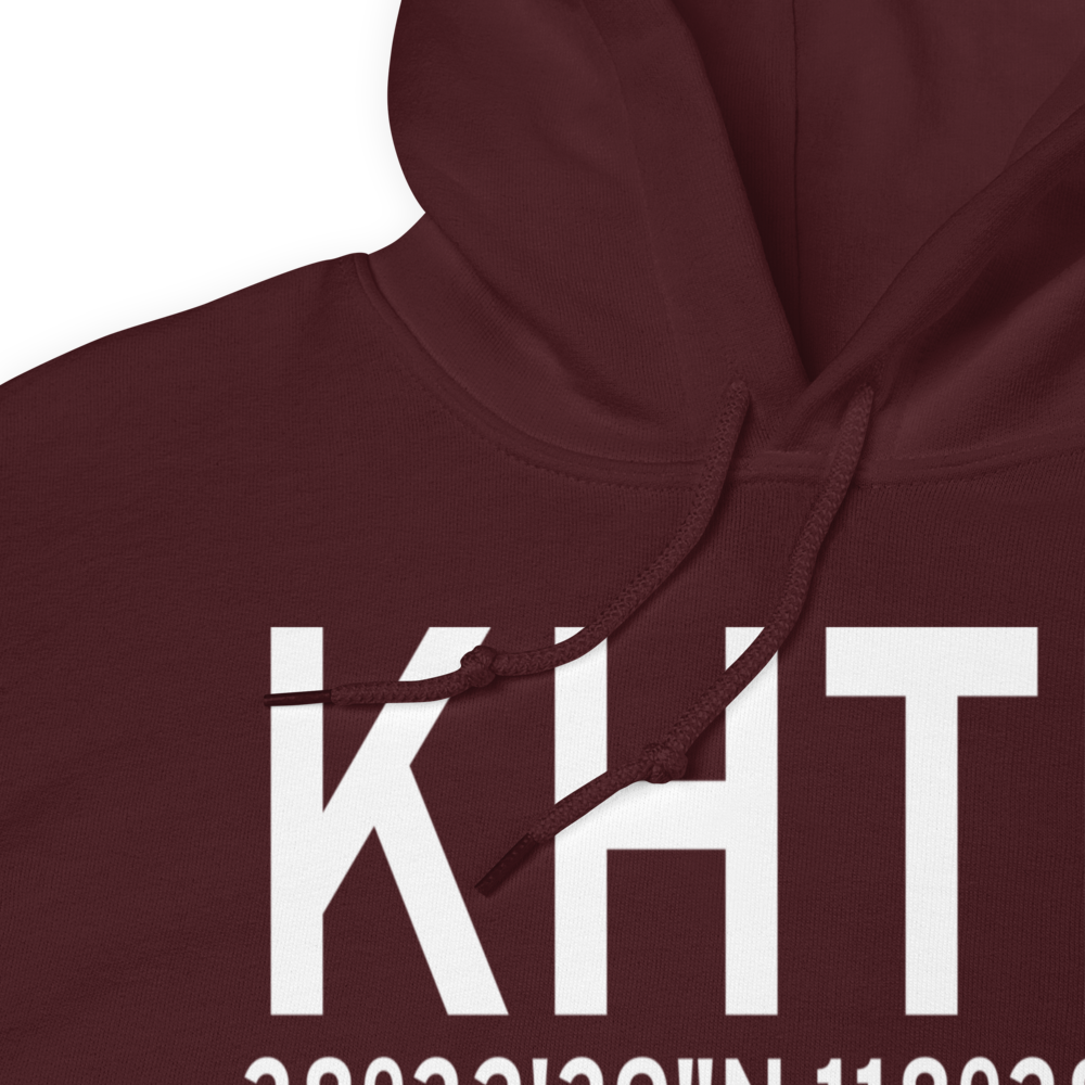 Hawthorne Industrial Airport (KHTH) ICAO Hoodie Sweatshirt 