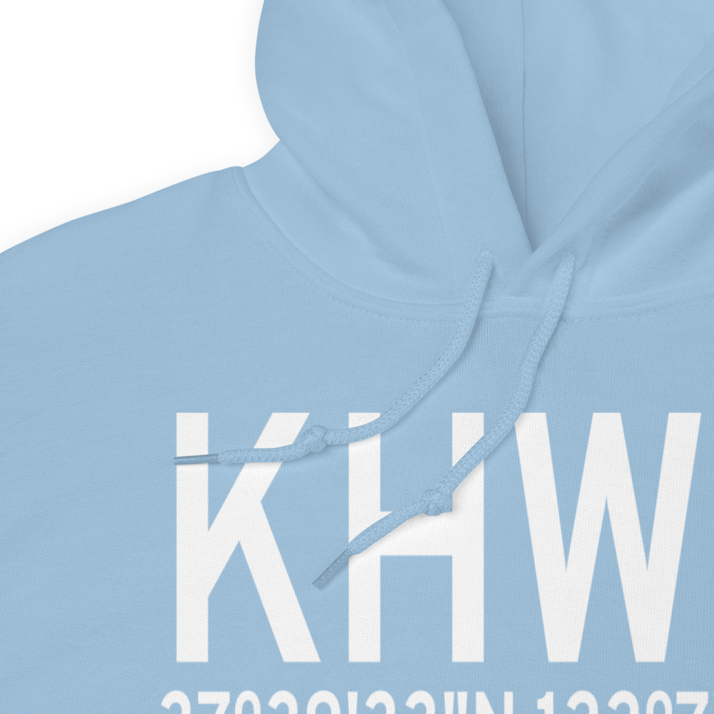 Hayward Executive Airport (KHWD) ICAO Hoodie Sweatshirt 