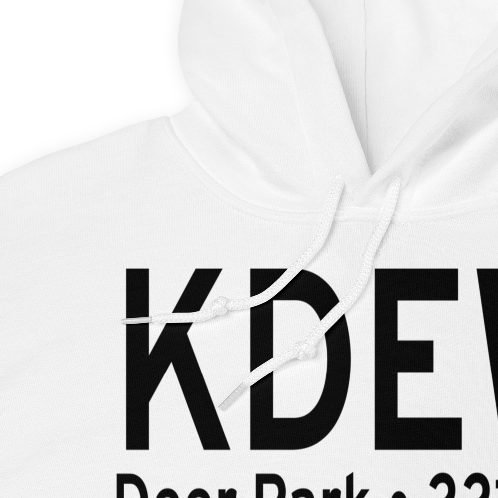 Deer Park Airport (KDEW) ICAO Hoodie Sweatshirt 