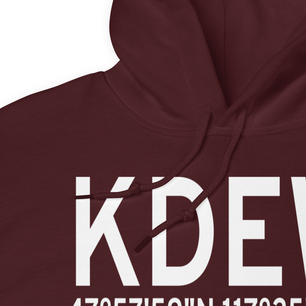 Deer Park Airport (KDEW) ICAO Hoodie Sweatshirt 
