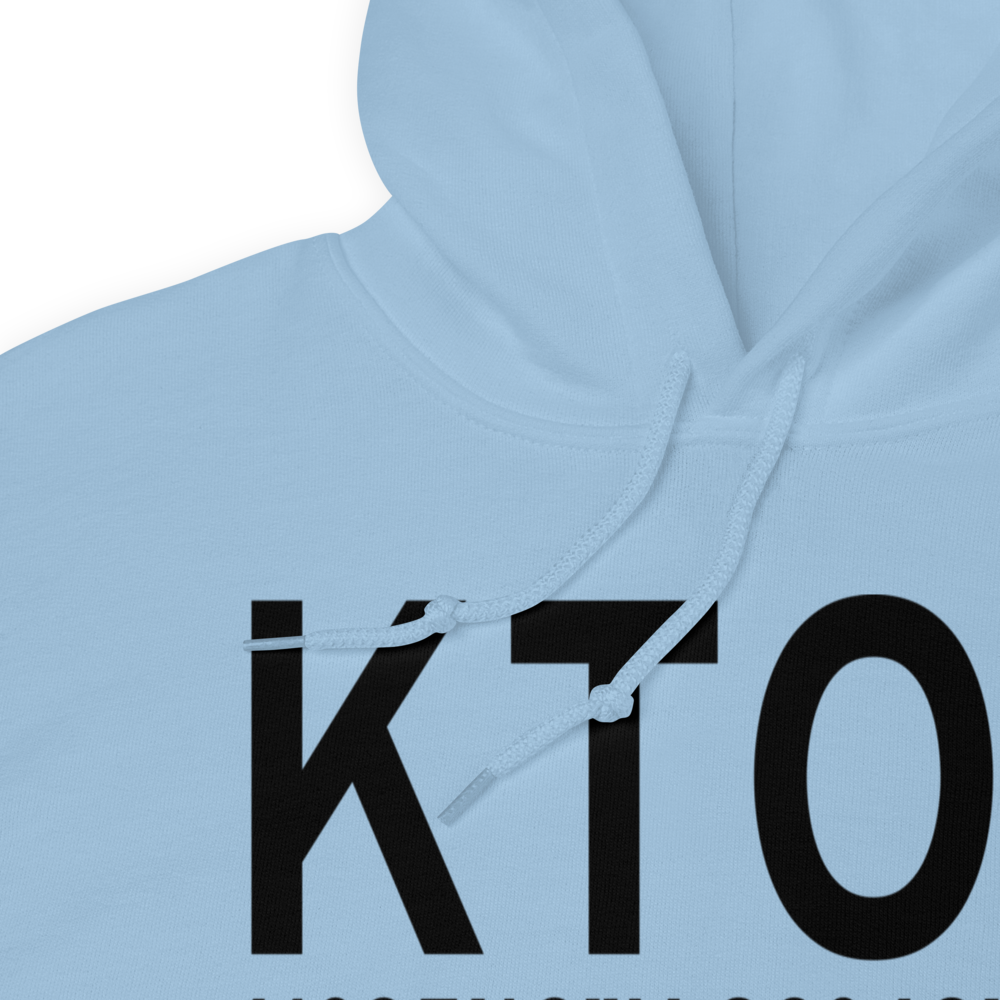 Toledo Express Airport (KTOL) ICAO Hoodie Sweatshirt 