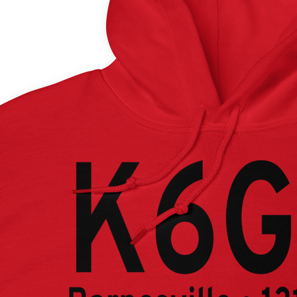 Barnesville Bradfield Airport (K6G5) ICAO Hoodie Sweatshirt 