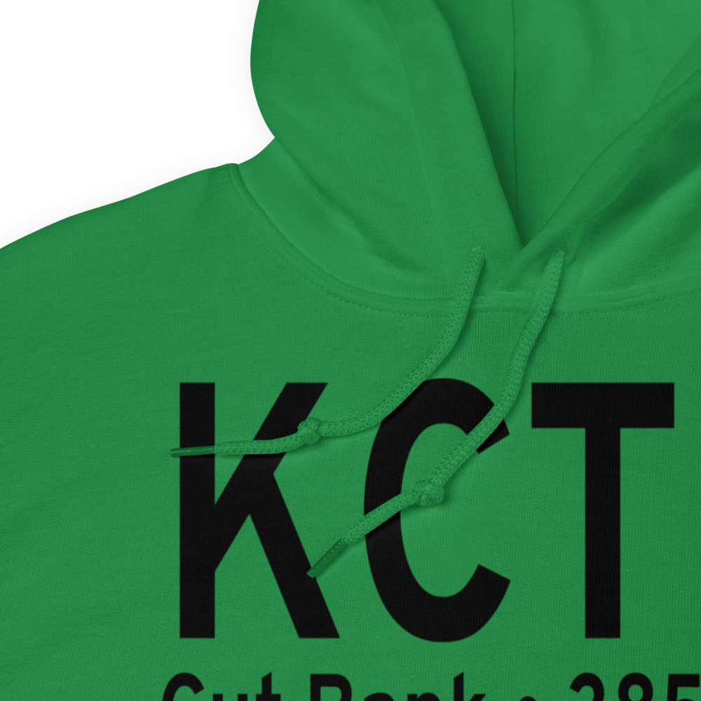 Cut Bank International Airport (KCTB) ICAO Hoodie Sweatshirt 