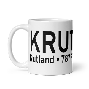 Rutland - Southern Vermont Regional Airport (KRUT) ICAO Mug