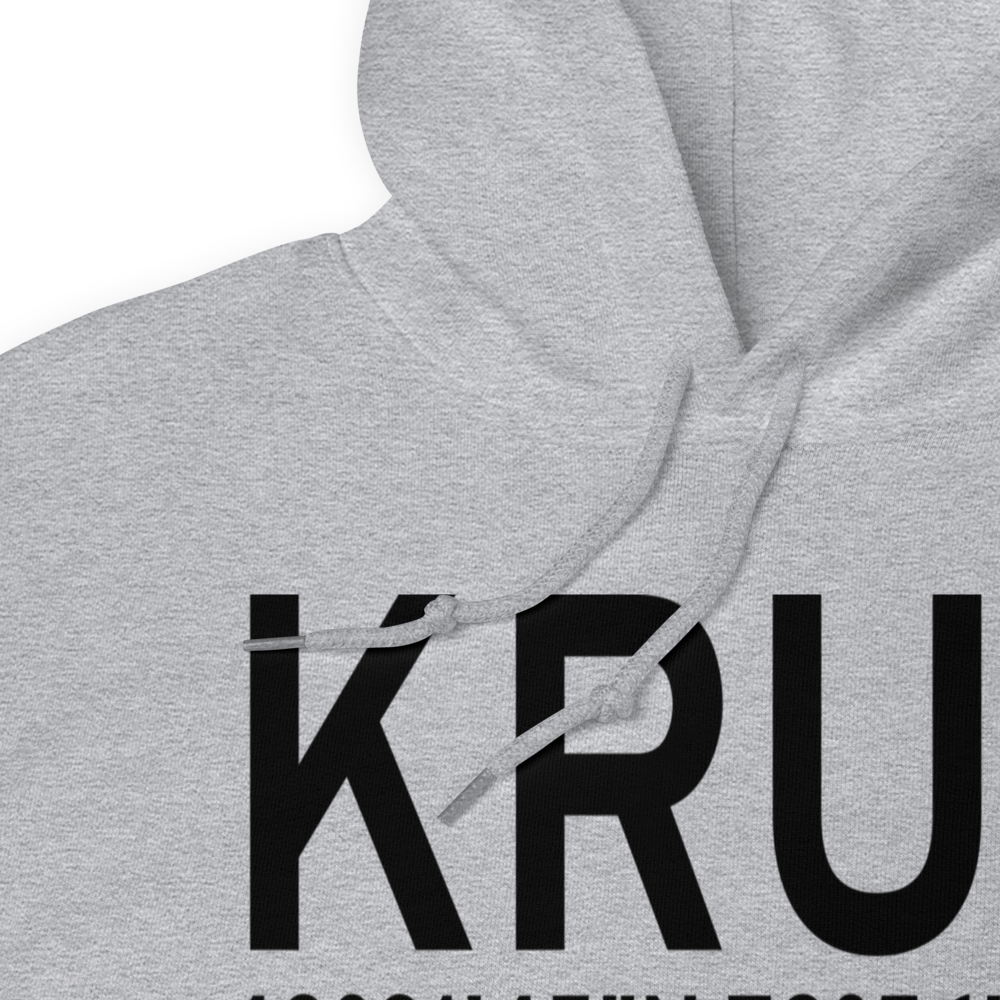 Rutland - Southern Vermont Regional Airport (KRUT) ICAO Hoodie Sweatshirt 