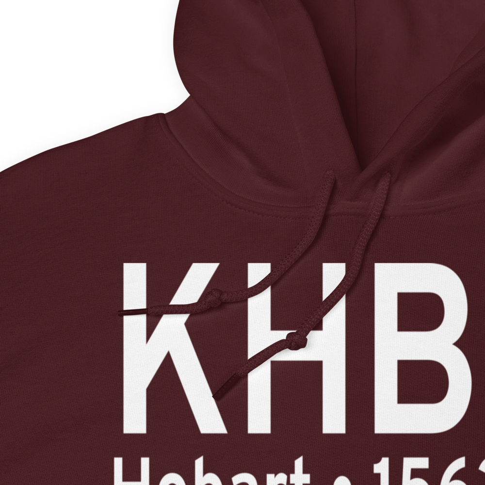 Hobart Regional Airport (KHBR) ICAO Hoodie Sweatshirt 