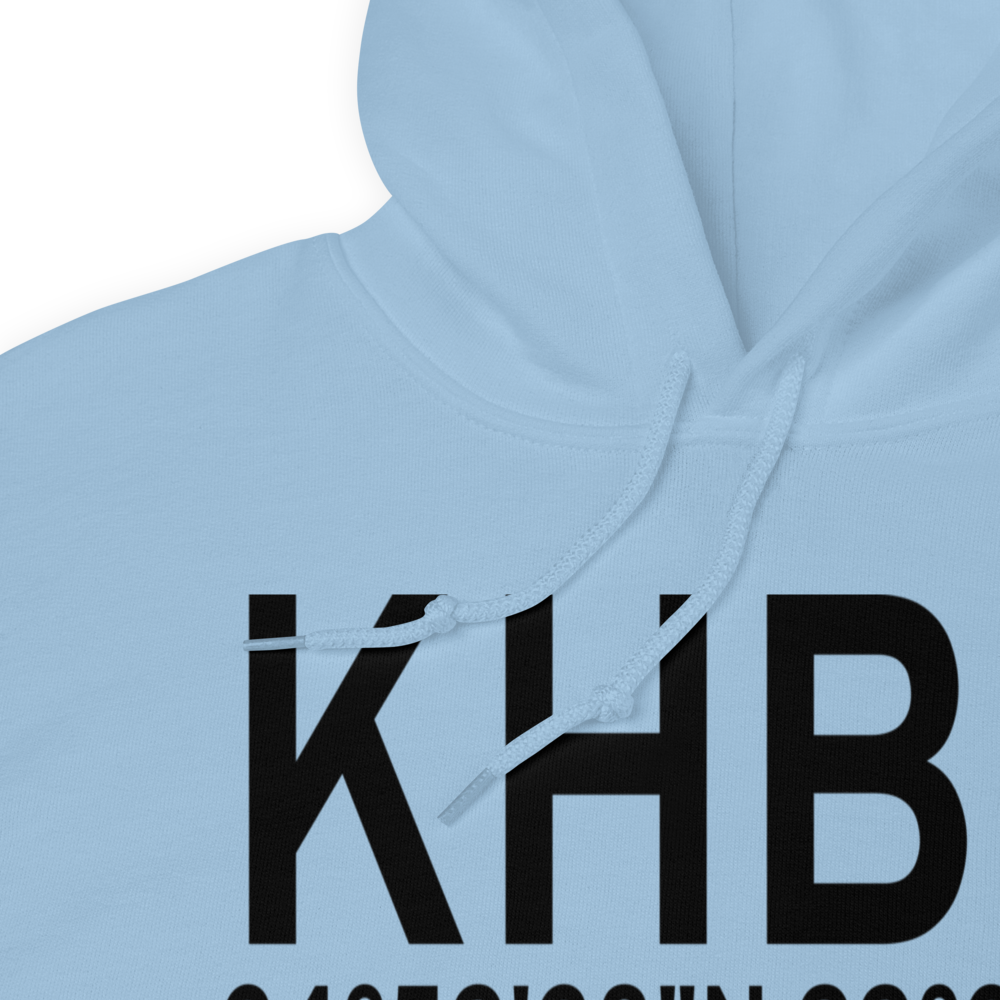 Hobart Regional Airport (KHBR) ICAO Hoodie Sweatshirt 