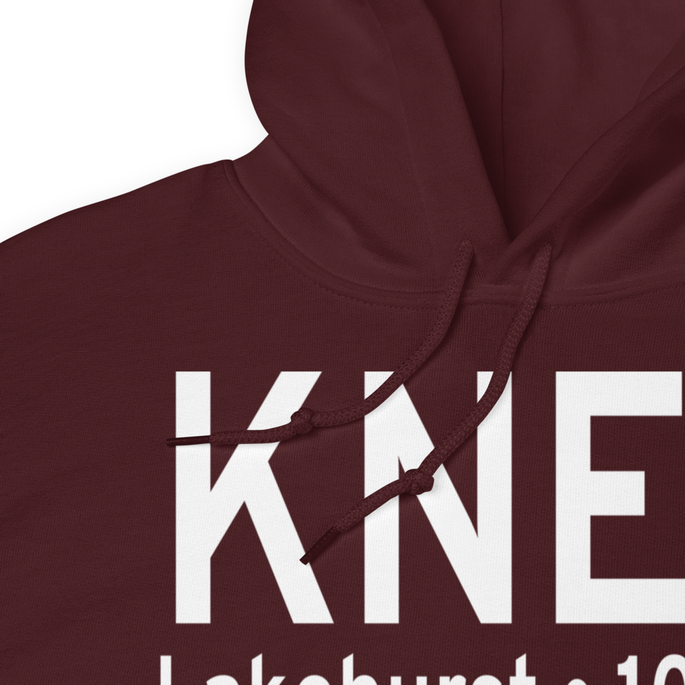 Lakehurst Maxfield Field Airport (KNEL) ICAO Hoodie Sweatshirt 