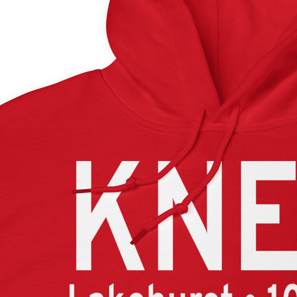 Lakehurst Maxfield Field Airport (KNEL) ICAO Hoodie Sweatshirt 