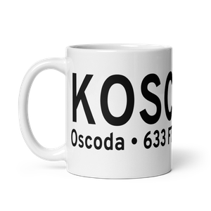 Oscoda Wurtsmith Airport (KOSC) ICAO Mug