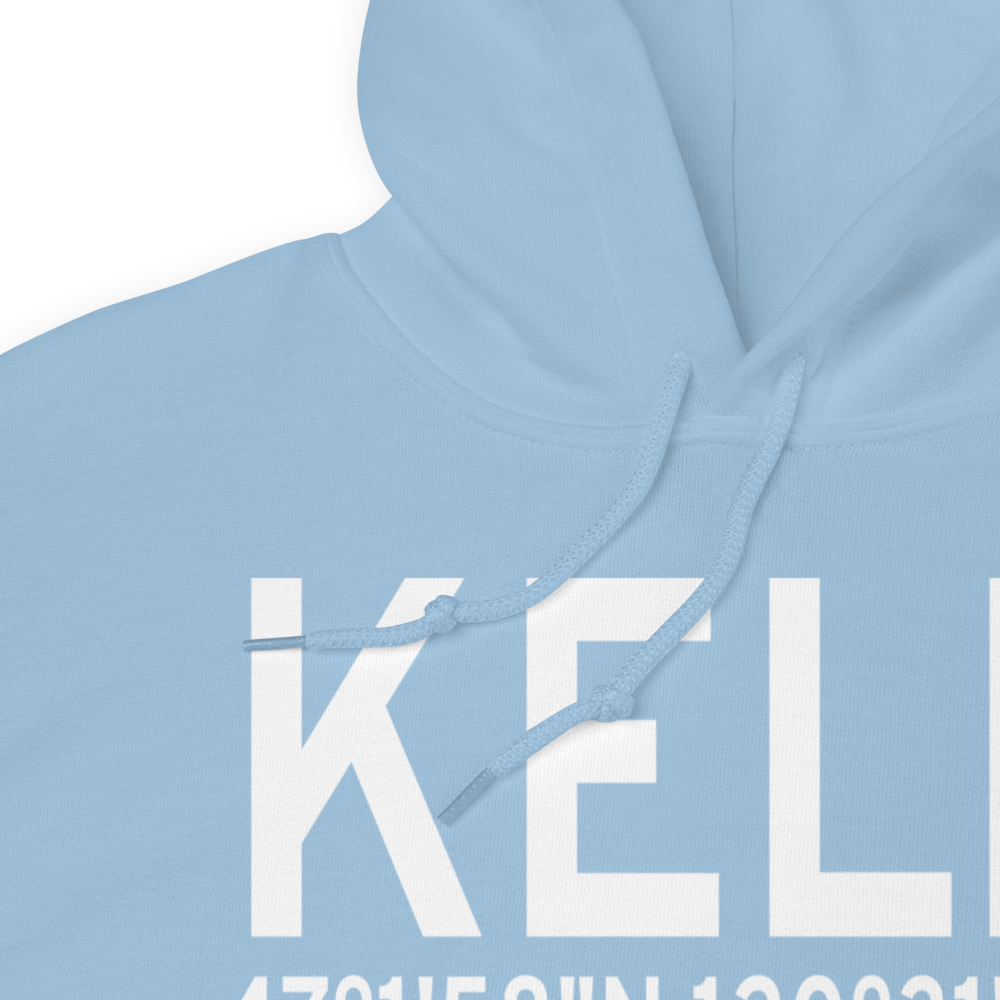 Bowers Field (KELN) ICAO Hoodie Sweatshirt 
