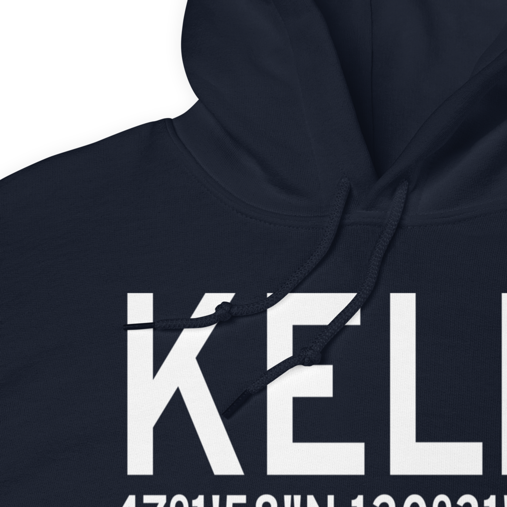 Bowers Field (KELN) ICAO Hoodie Sweatshirt 