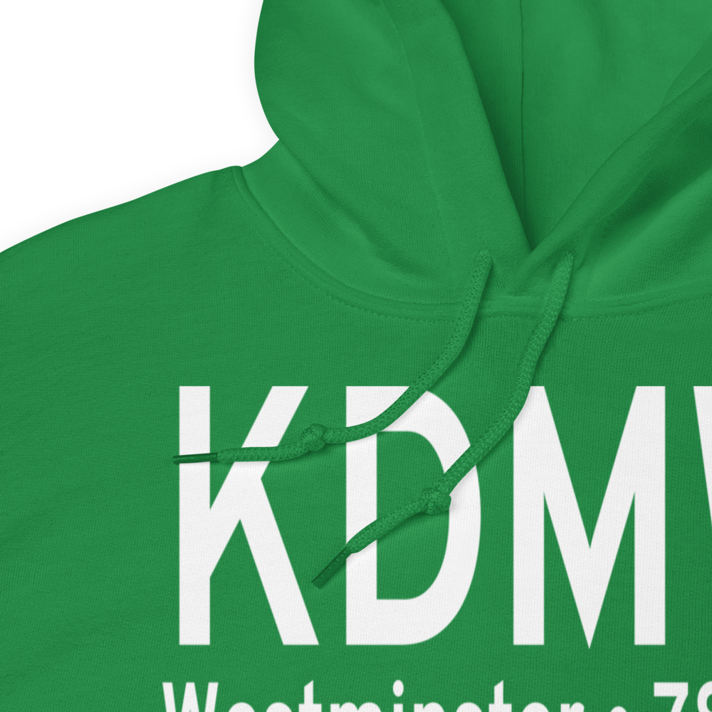 Carroll County Regional Jack B Poage Field (KDMW) ICAO Hoodie Sweatshirt 