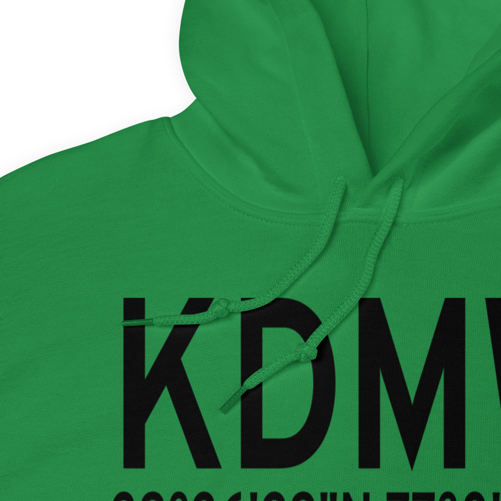 Carroll County Regional Jack B Poage Field (KDMW) ICAO Hoodie Sweatshirt 