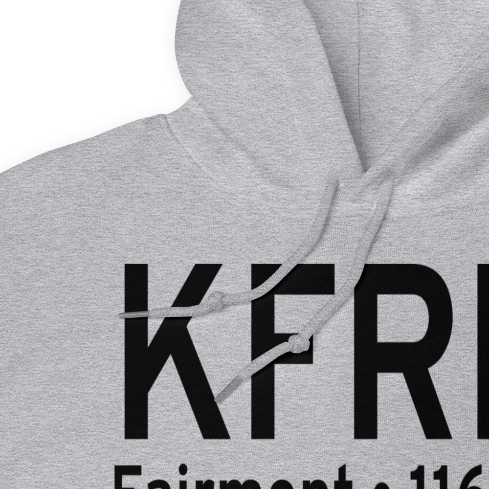 Fairmont Municipal Airport (KFRM) ICAO Hoodie Sweatshirt 