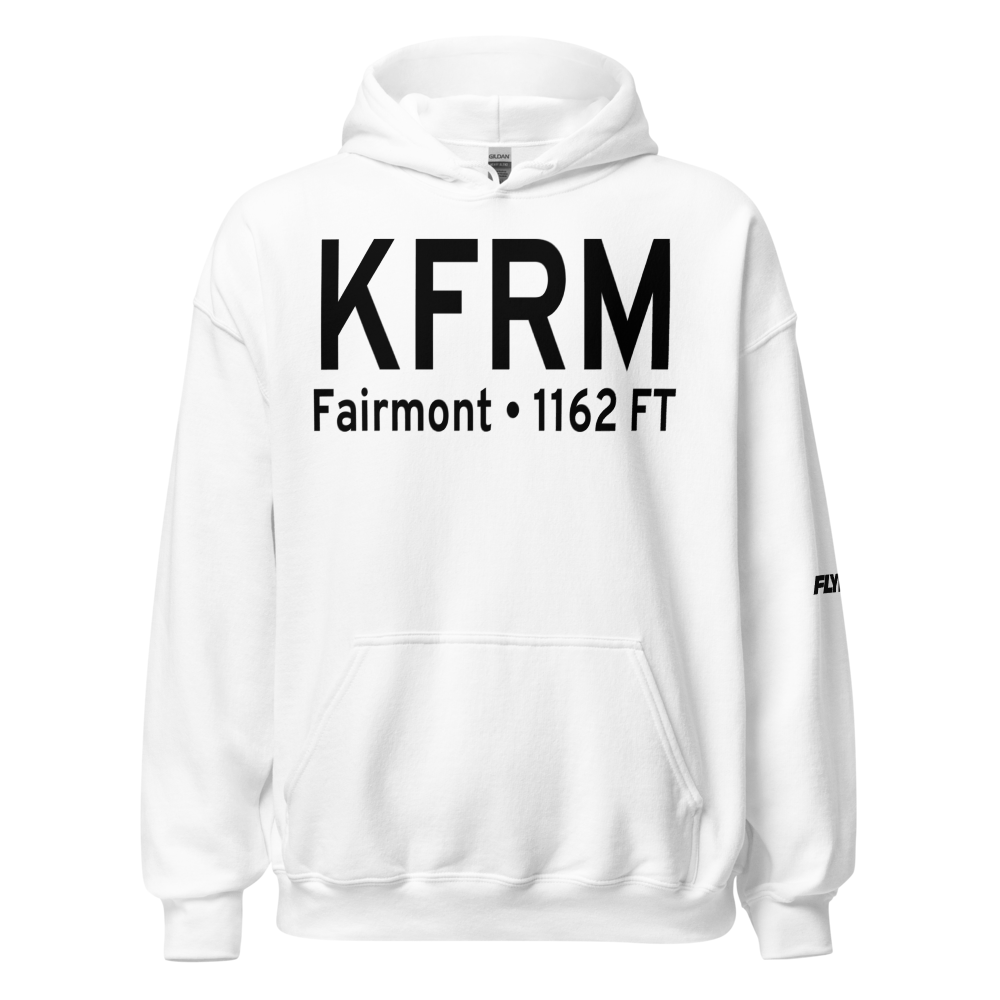 Fairmont Municipal Airport (KFRM) ICAO Hoodie Sweatshirt 