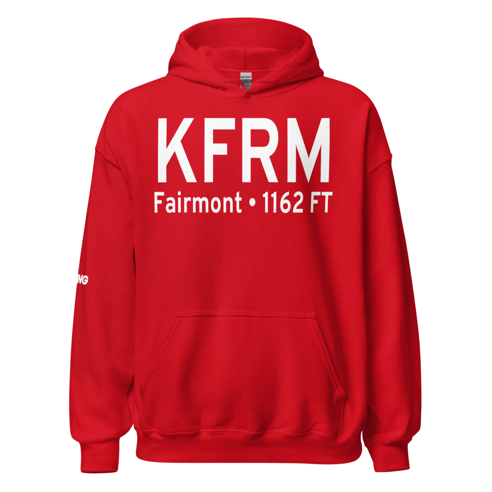 Fairmont Municipal Airport (KFRM) ICAO Hoodie Sweatshirt 