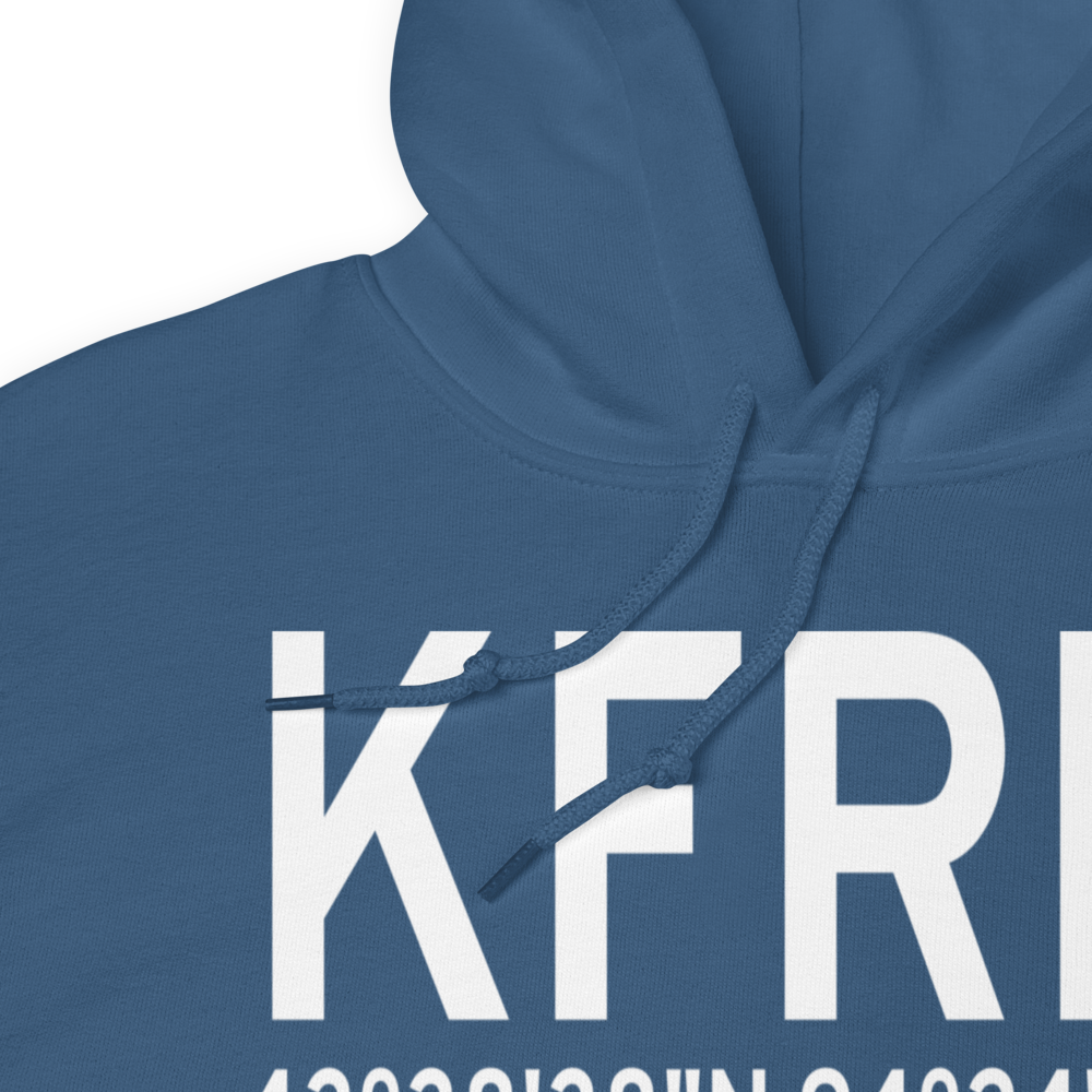 Fairmont Municipal Airport (KFRM) ICAO Hoodie Sweatshirt 