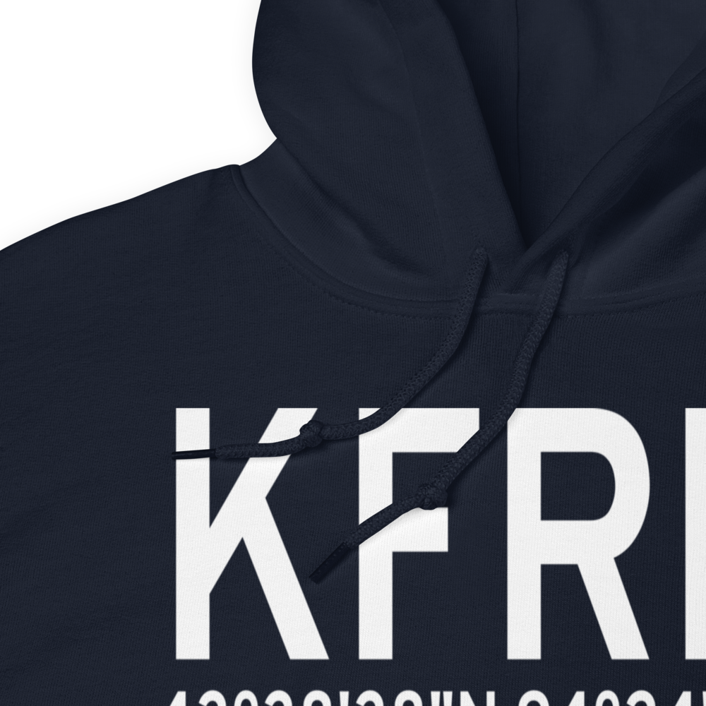 Fairmont Municipal Airport (KFRM) ICAO Hoodie Sweatshirt 