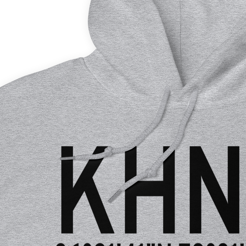 Henderson Oxford Airport (KHNZ) ICAO Hoodie Sweatshirt 