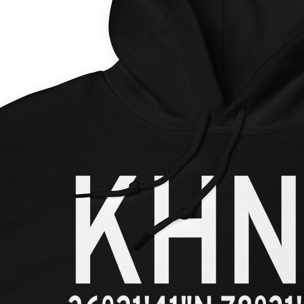 Henderson Oxford Airport (KHNZ) ICAO Hoodie Sweatshirt 