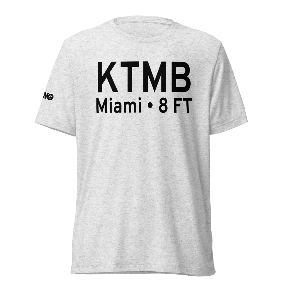 Miami Executive Airport (KTMB) ICAO Tri-blend T-Shirt 