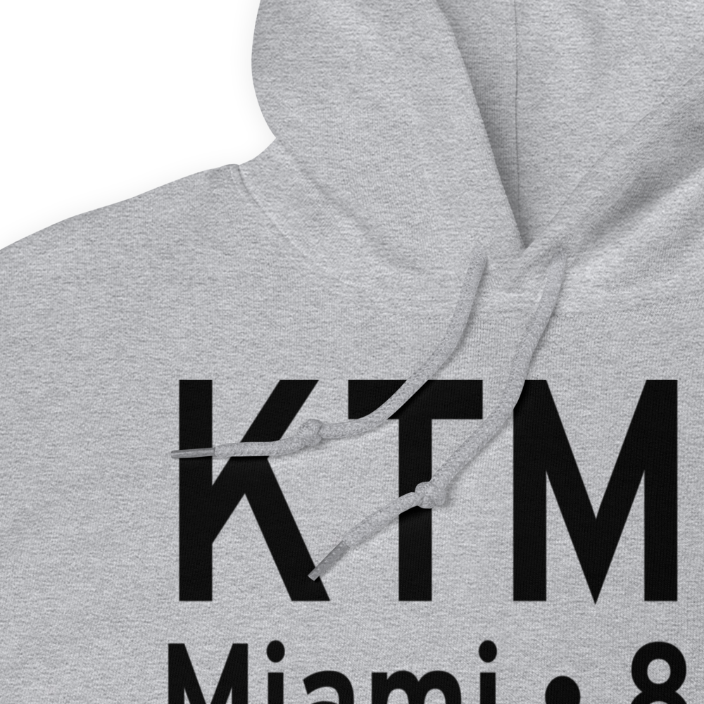 Miami Executive Airport (KTMB) ICAO Hoodie Sweatshirt 