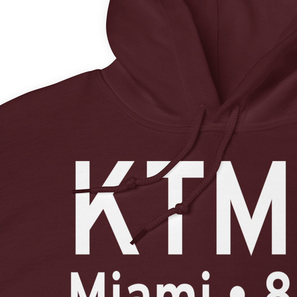 Miami Executive Airport (KTMB) ICAO Hoodie Sweatshirt 