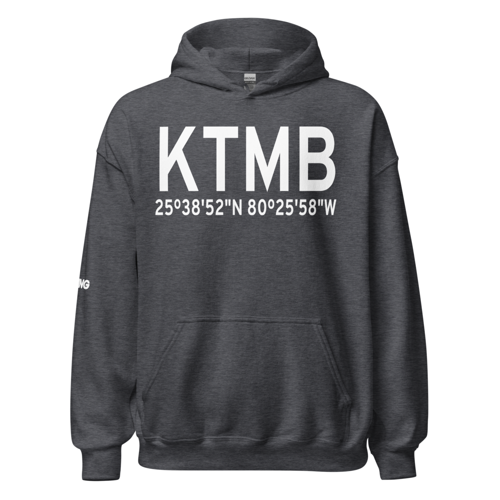 Miami Executive Airport (KTMB) ICAO Hoodie Sweatshirt 